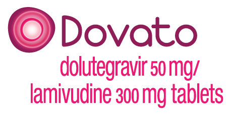 DOVATO logo: dolutegravir 50mg/ lamivudine 300mg tablets